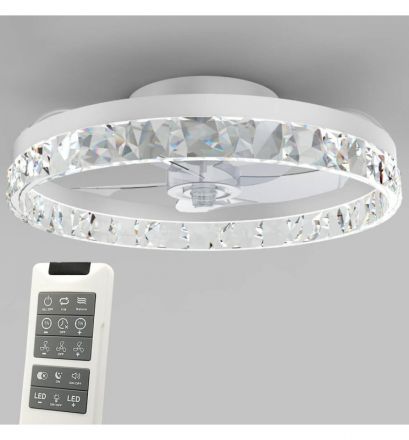 Ανεμιστήρας Οροφής LED 30W CCT 50cm Katania