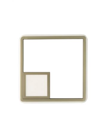 Απλίκα LED 17W+5W Dowel Χρυσό