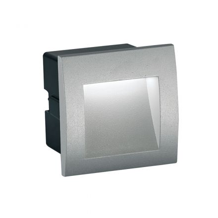 Απλίκα Γκρί Χωνευτή Riva Led H:90