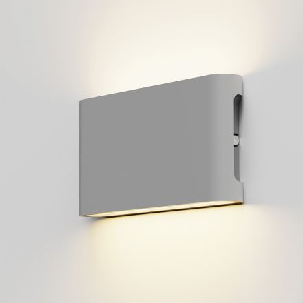 InLight Επίτοιχο Φωτιστικό Niskey - LED 14W 3CCT Up - Down Γκρι (80204130)