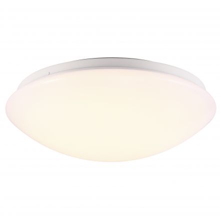 Πλαφονιέρα Ask 28 LED 12W 3000K Μέταλλο Λευκό IP44
