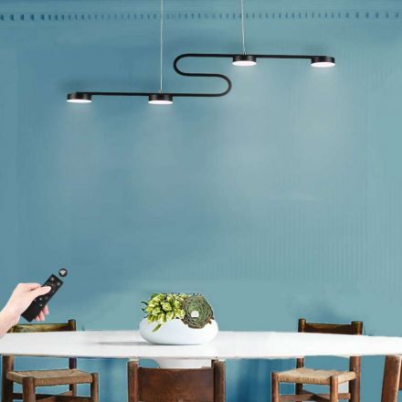 Leggenda Κρεμαστό Φωτιστικό LED 36W CCT MARBELLA Μαύρο