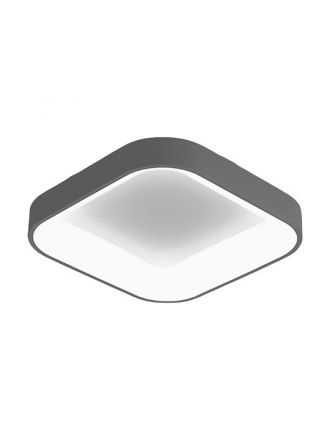 Leggenda Πλαφονιέρα LED 55W CCT LAS PALMAS Γκρι