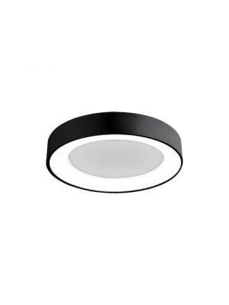 Leggenda Πλαφονιέρα LED 55W CCT TENERIFE Μαύρο