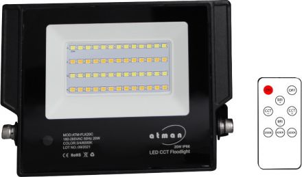 Προβολέας LED SMD CCT 20W 4 ΣΕ 1