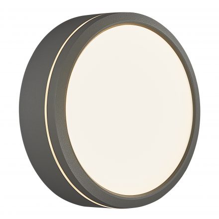 Επίτοιχο Φωτιστικό Smart Ava LED 9.5W Αλουμίνιο Γκρι IP54