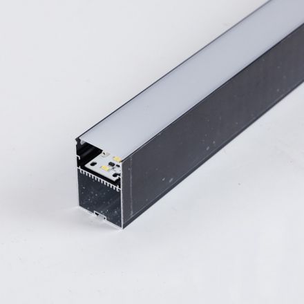 Γραμμικό Εξωτερικό Φωτιστικό 60W 1,5m 4000K 24V 65X45 Μαύρο