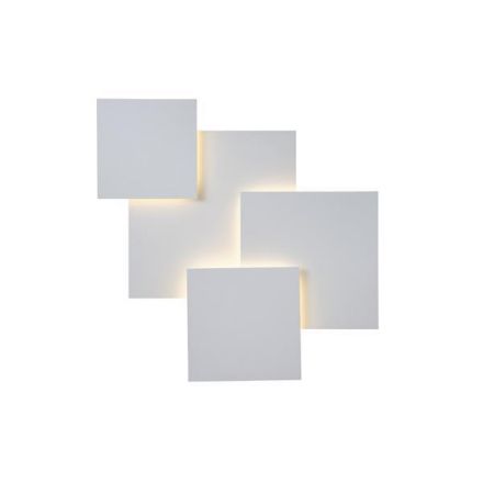 Φωτιστικό Τοίχου Μέταλλο LED 30W 2600Lm 3000Κ 550X550mm Λευκό THALIA