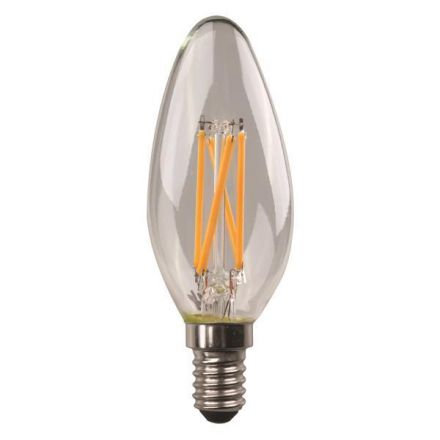 Λαμπα LED Κερι Crossed Filament 4.5W E14 6500K 220-240V