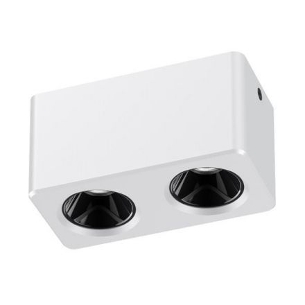 Σποτ Εξωτερικά 2*7W Αλουμινίου Λευκό 3CCT 75*150*79