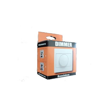 Dimmer Για Λάμπες Πυρακτώσεως 1000W Κρεμ