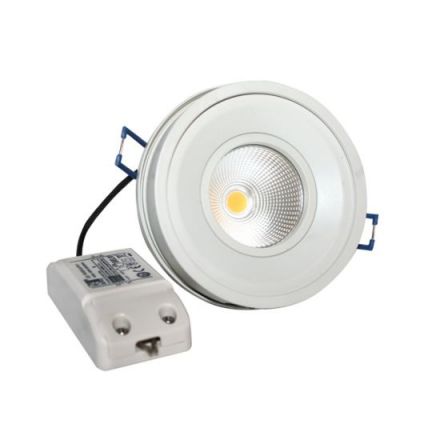 Στρογγυλό LED Panel 10W COB Περιστροφικό