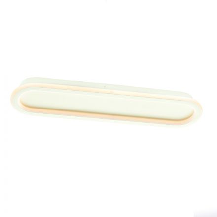 ACA Επίτοιχο Φωτιστικό LED 33W CCT Dimmable SOLO Λευκό Αλουμίνιο 