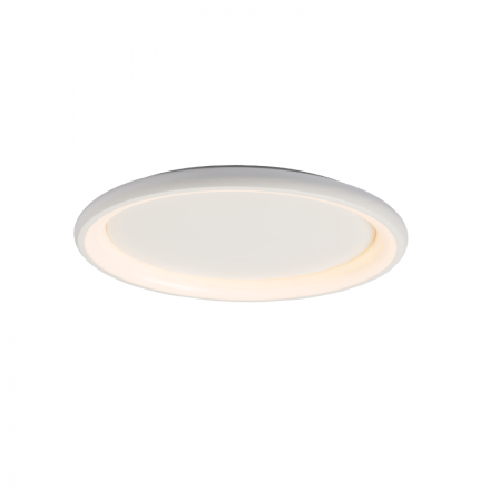 ACA Πλαφονιέρα LED 45W CCT DIANNA Λευκό Ματ Αλουμίνιο