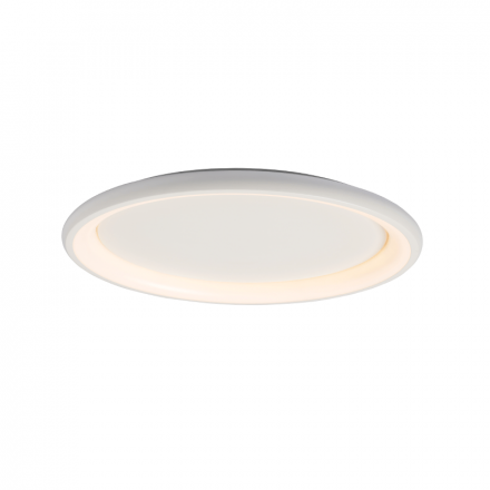 ACA Πλαφονιέρα LED 73W CCT Λευκό Μέταλλο DIANA 81cm