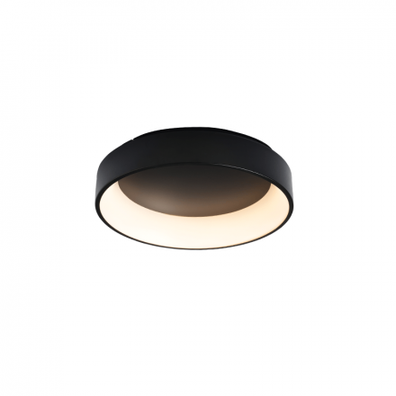 ACA Πλαφονιέρα LED 36W CCT APOLLO Μέταλλο Μαύρο D45XH14CM