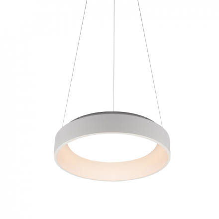 APOLLO Κρεμαστό Φωτιστικό Φ60cm LED 48W 3CCT - Λευκό  