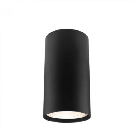 Spot Οροφής LED GU10 Gama Μαύρο 10cm