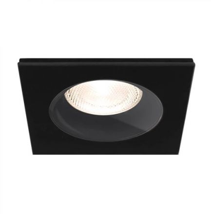 Τετράγωνο Χωνευτό LED Spot Tetra Μαύρο IP54