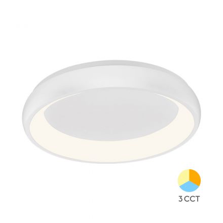 Πλαφονιέρα Blade LED 36W CCT 48x8,3cm Λευκό