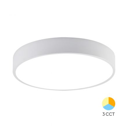 Πλαφονιέρα LED Blade 45W CCT IP20 50x5cm Λευκό