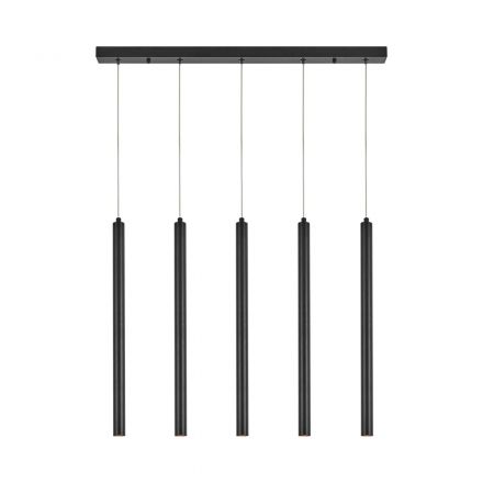 Κρεμαστό Φωτιστικό LED 5xG9 - Μαύρο
