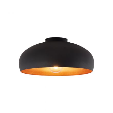 Φωτιστικό Οροφής LED 1xE27 Μαύρο Ø40