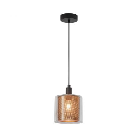 Κρεμαστό Μονόφωτο LED 1xE14 Ø13cm