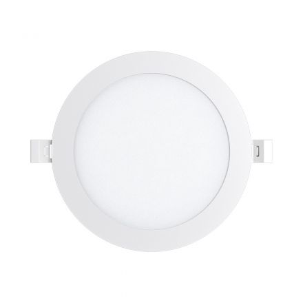 Στρογγυλό LED Panel 15W 3000K Λευκό