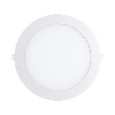 Στρογγυλό Χωνευτό Panel LED 18W 4000K Dimmable Λευκό