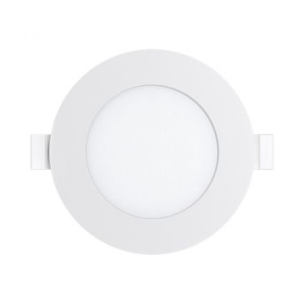 Στρογγυλό Χωνευτό Panel LED 4W CCT Dimmable Λευκό