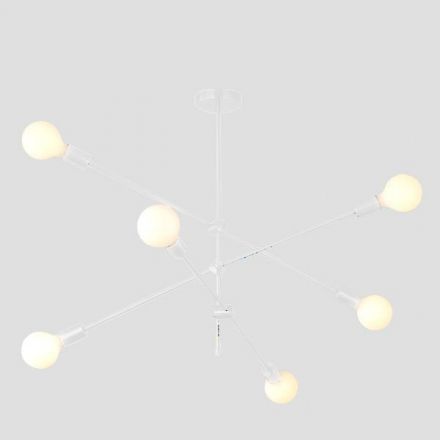 Arte Illumina Κρεμαστό Φωτιστικό 6XΕ27 100X65 ΛΕΥΚΟ