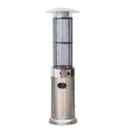 Θερμάστρα Υγραερίου Κυκλική 1,80m 11KW INOX (stainless steel)