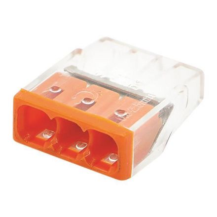 Κλεμμα Pct-203 3 Θεσεων Με Υποδοχη 0,50-2,5Mm 24Α 400V