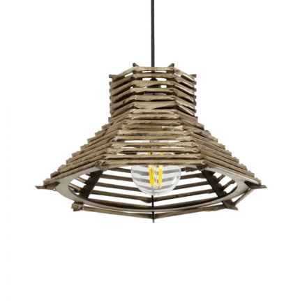 JUTTI 205-0042 Κρεμαστό Φωτιστικό Boho 1xE27 Μπεζ
