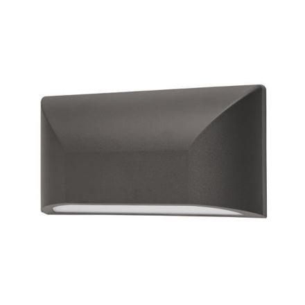 Απλίκα Τοίχου LED SLIM 6W IP65 220-240V 4000K 220X51X113mm Γραφίτη PRO