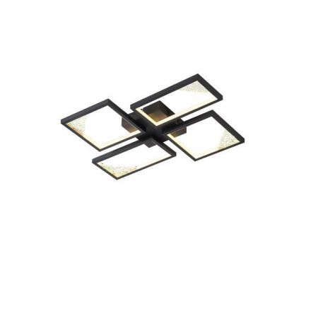 Φωτιστικό Οροφής Αλουμίνιο LED 36W 3000Κ 1200Lm 450X580X55mm Ασημί Arte Illumina SQUARE