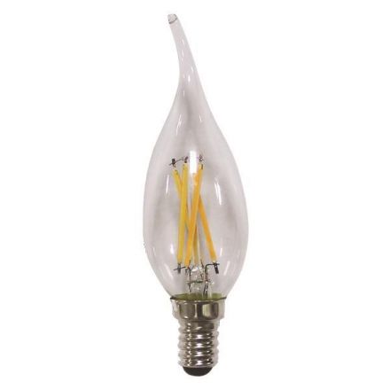 Λαμπα LED Κερι Μυτη Crossed Filament 4.5W E14 2700K 220-240V Dimmable