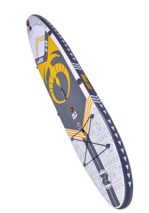 Campus Σανίδα SUP Zray Με Μονό Πτερύγιο & Kick Pad Με Διπλό Αεροθάλαμο