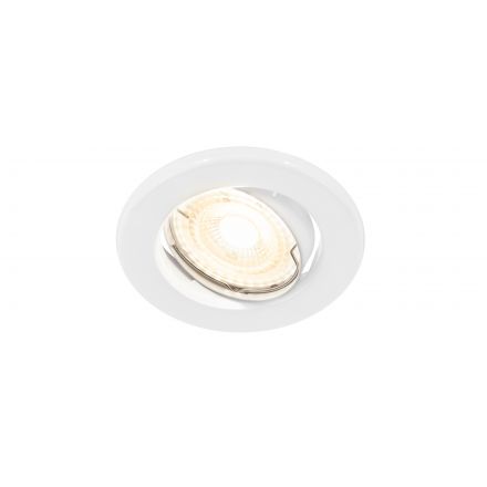 3-Kit Χωνευτό Σποτ Canis LED 3.1W GU10 2700K Μέταλλο Brushed Nickel IP20