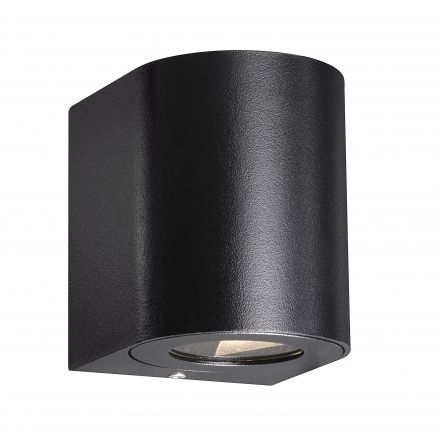 Επίτοιχο Φωτιστικό Canto 2 LED 10.6W Αλουμίνιο Μαύρο IP44