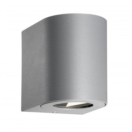 Επίτοιχο Φωτιστικό Canto 2 LED 10.6W Αλουμίνιο Γκρι IP44
