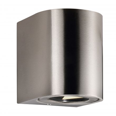 Επίτοιχο Φωτιστικό Canto 2 LED 10.6W Stainless Steel IP44