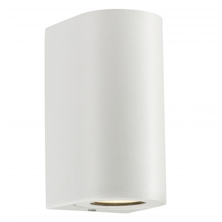 Επίτοιχο Φωτιστικό Canto Maxi 2 LED 2xGU10 Αλουμίνιο Λευκό IP44