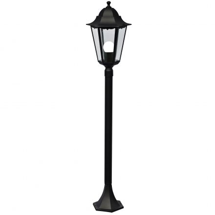 Φωτιστικό Κήπου Cardiff LED E27 Αλουμίνιο Μαύρο IP44