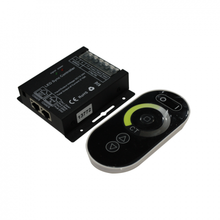 ACA CCT LED Controller 16A 192W/12V 384W/24V Και RF Touch Remote
