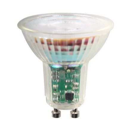 Λαμπα LED GU10 5.5W 550Lm 3000K 38° Dimmable Glass