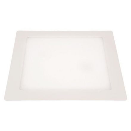 Φωτιστικο Χωνευτο LED Slim 225Χ225 20W 3000K Λευκο Plus