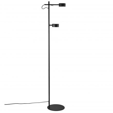 Φωτιστικό Δαπέδου Clyde LED 8W Μεταλλικό Μαύρο