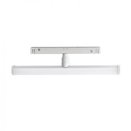 ACA Μαγνητικό Φωτιστικό 48V 6W 3000K 560Lm 150° Χ 100° Osram RA90 Φ28Χ300mm Λευκό Ματ
